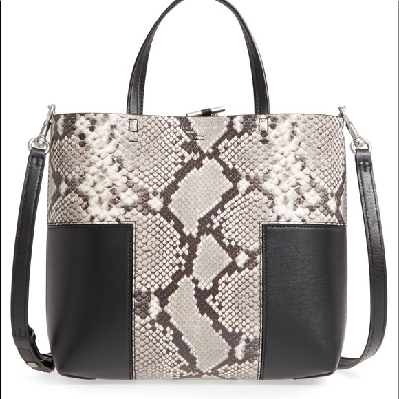 Tory Burch Handbags - NWT $478 Tory Burch Block-T Embossed Mini Tote Bag